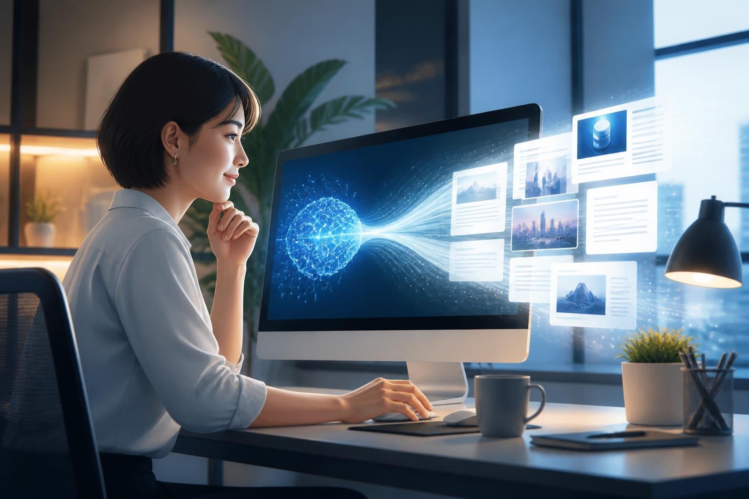 Copy.aiがテキストを生成する様子